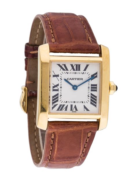 cartier french tank watch.